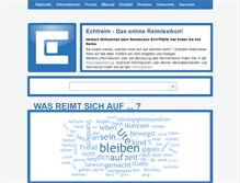 Tablet Screenshot of echtreim.de